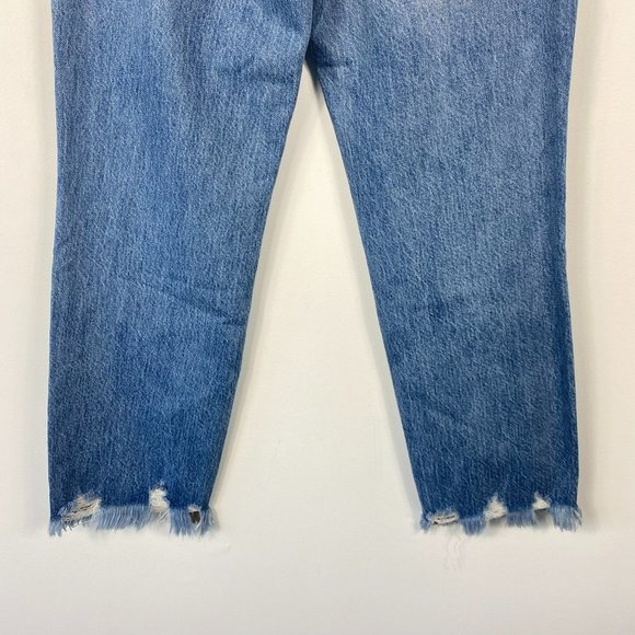 Good American Light Blue Straight Leg Jeans - Picture 9 of 15